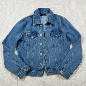 Hudson Blue Button Up Women’s Jacket Coat